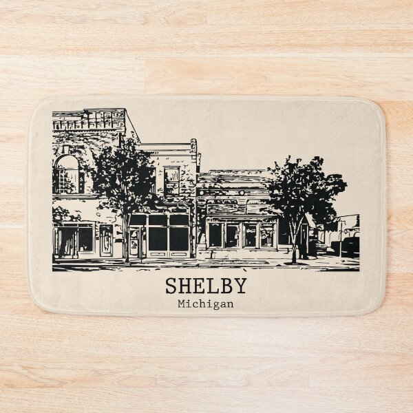 Item preview, Shelby - Michigan designed and sold by Lakeric Cityscapes.