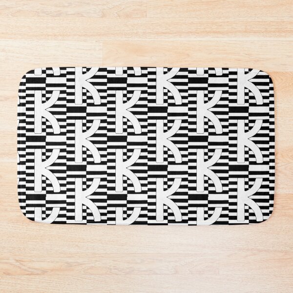 Item preview, Minimal Letter K Optical Art designed and sold by GTeoArt.