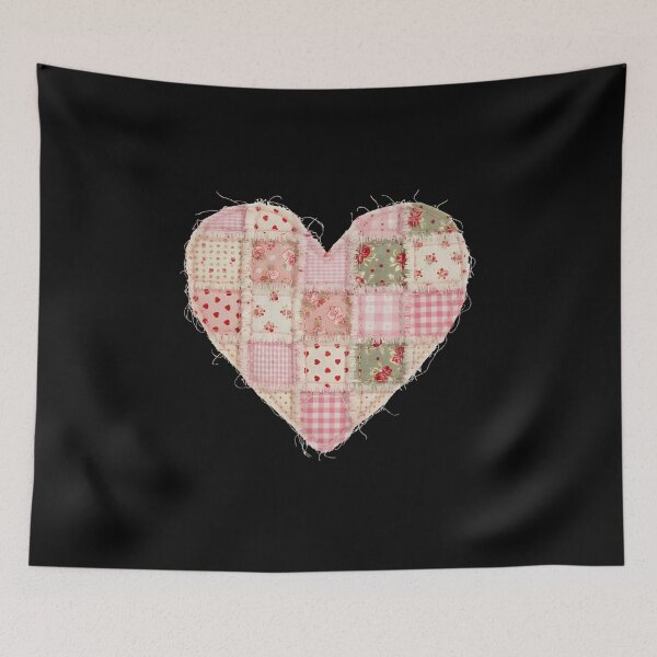 Item preview, Valentine Heart Patchwork, Trendy Valentine, Valentine's Day, Gift For Her, Retro Valentine designed and sold by DesignDenDo ⭐⭐⭐⭐⭐.