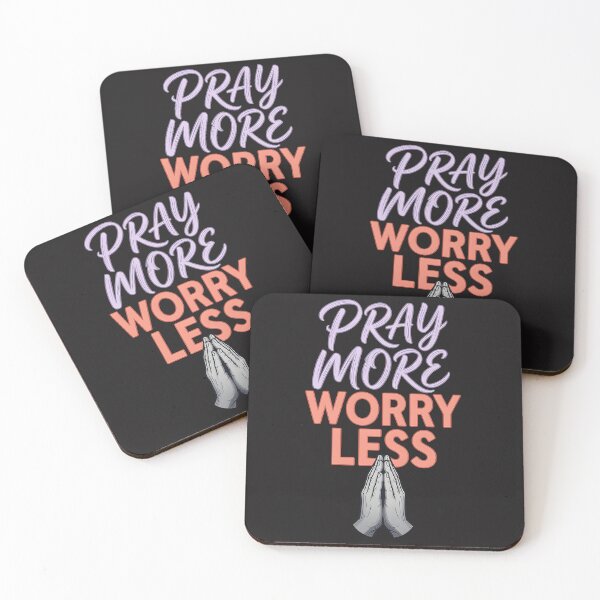 Item preview, Pray More Worry Less designed and sold by Crossible.