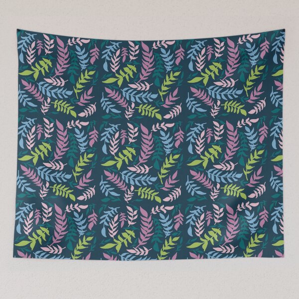 Item preview, Boho Botanical Leaves Flurina designed and sold by Karima Deiss.