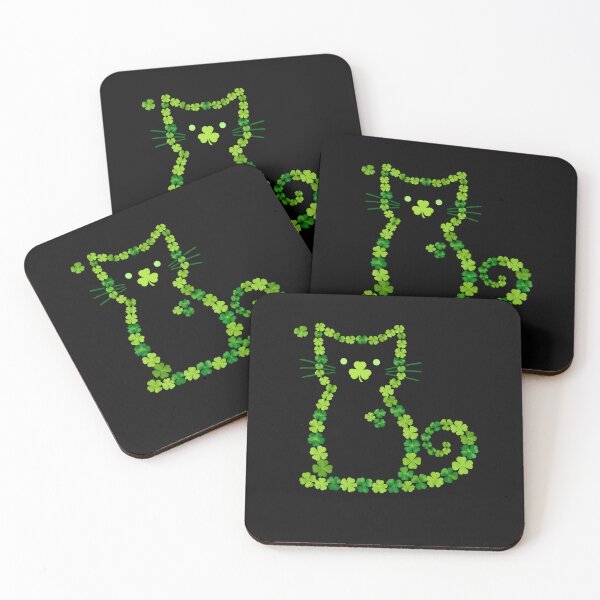 Item preview, Cat St Patricks Day Shamrock Retro Funny Cute Kitten Lovers Pet  designed and sold by clothesy7.