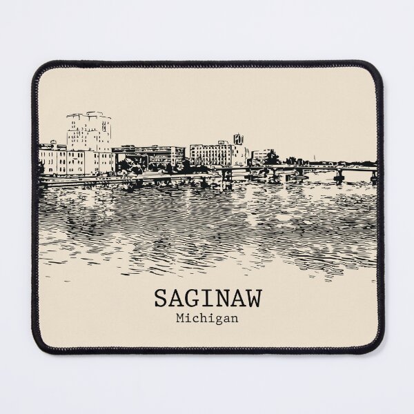 Item preview, Saginaw - Michigan designed and sold by Lakeric.