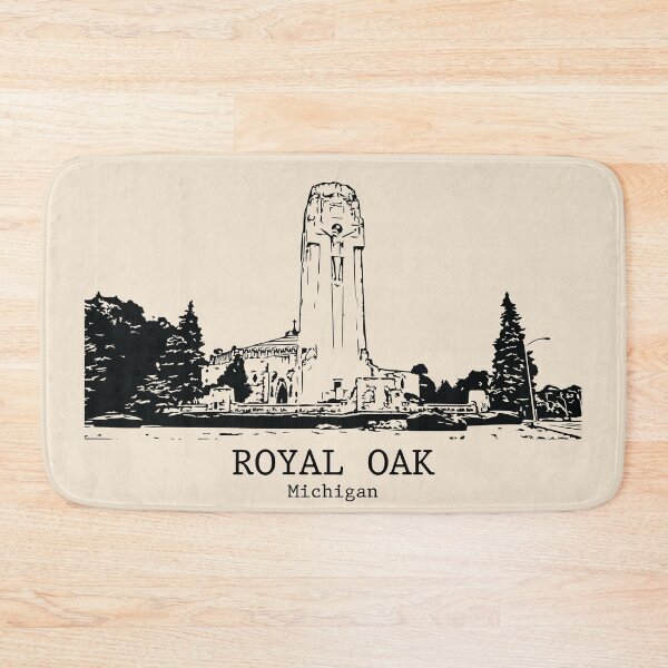 Artikelvorschau, Royal Oak - Michigan entworfen und verkauft von Lakeric Cityscapes.