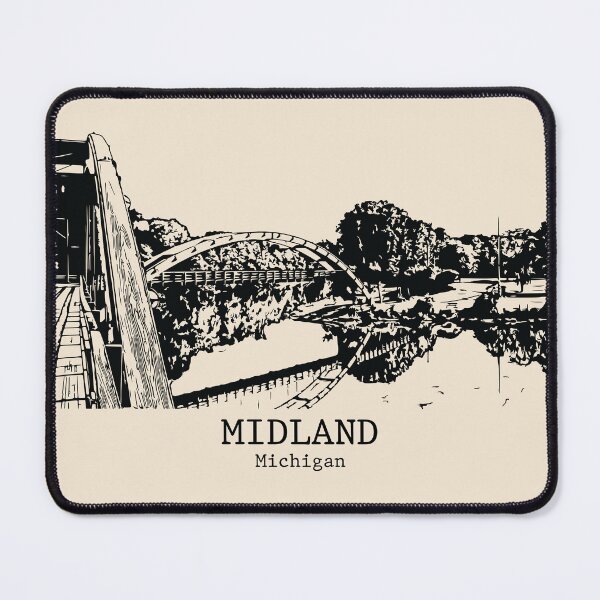 Item preview, Midland - Michigan designed and sold by Lakeric Cityscapes.