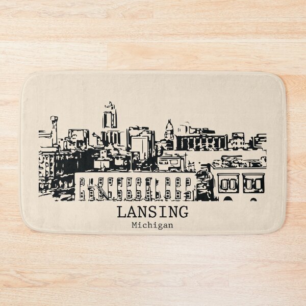 Item preview, Lansing - Michigan designed and sold by Lakeric Cityscapes.