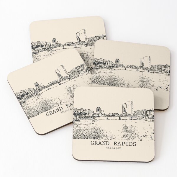 Item preview, Grand Rapids - Michigan designed and sold by Lakeric Cityscapes.