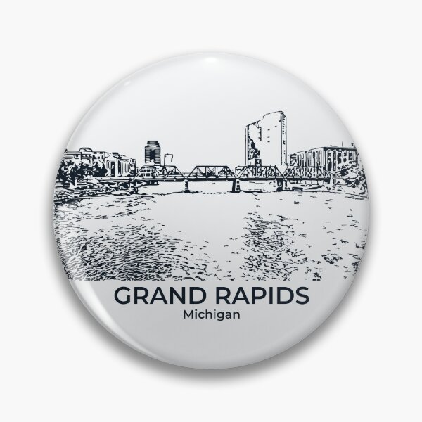 Item preview, Grand Rapids - Michigan designed and sold by Lakeric Cityscapes.