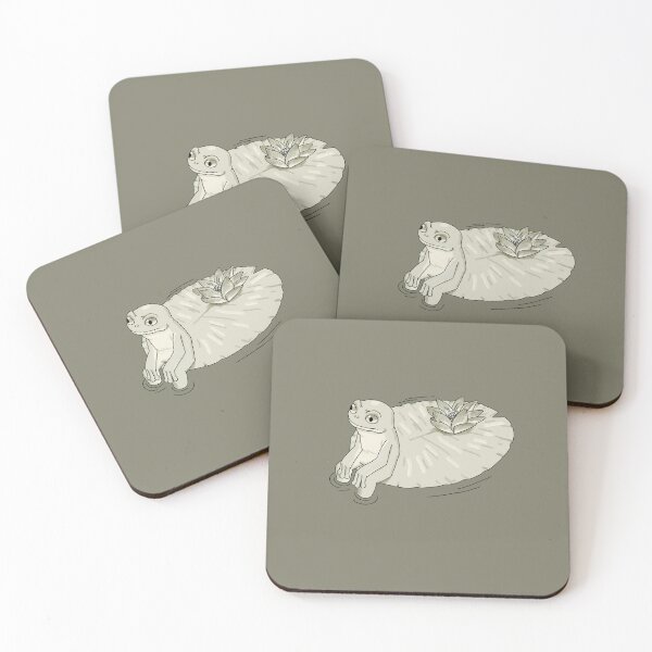 Item preview, Frog relaxing on a water lily. designed and sold by JuanAlmeidaArts.