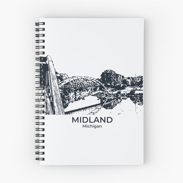 Item preview, Midland - Michigan designed and sold by Lakeric Cityscapes.