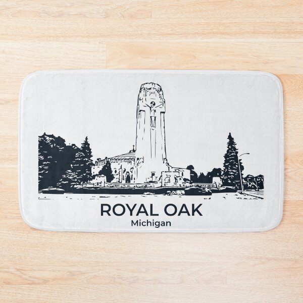 Artikelvorschau, Royal Oak - Michigan entworfen und verkauft von Lakeric Cityscapes.