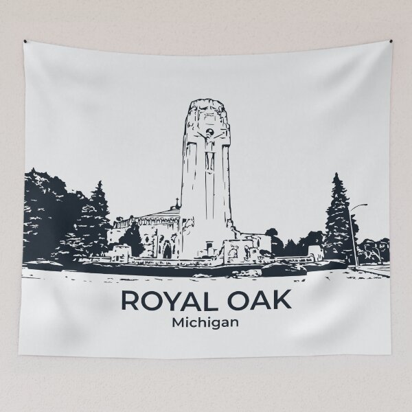 Item preview, Royal Oak - Michigan designed and sold by Lakeric Cityscapes.