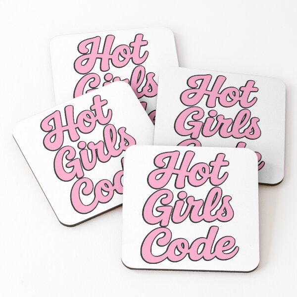 Item preview, Hot Girls Code! Pink Girly designed and sold by PMCreative.