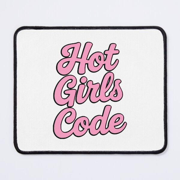 Item preview, Hot Girls Code! Pink Girly designed and sold by PMCreative.