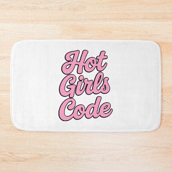 Item preview, Hot Girls Code! Pink Girly designed and sold by PMCreative.