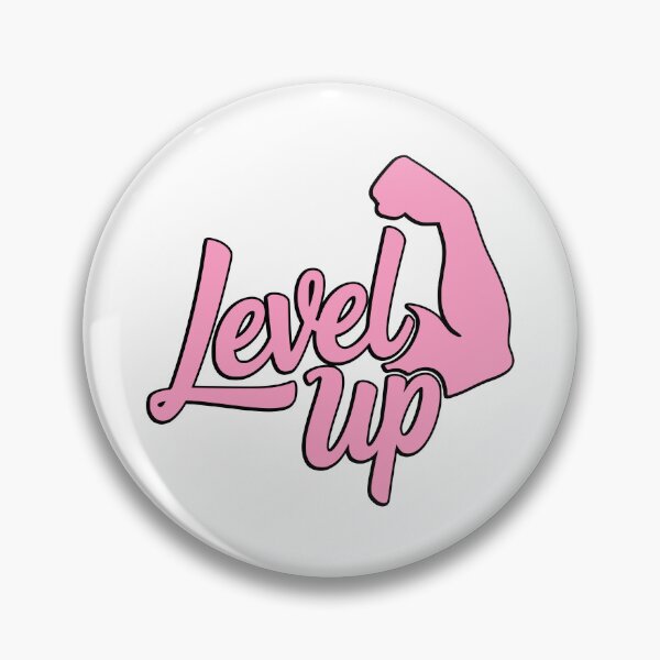 Item preview, Level Up! Pink Gym Girlie designed and sold by PMCreative.
