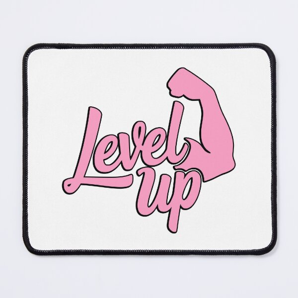 Item preview, Level Up! Pink Gym Girlie designed and sold by PMCreative.