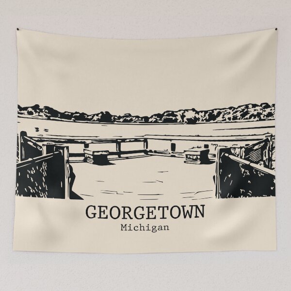 Item preview, Georgetown - Michigan designed and sold by Lakeric Cityscapes.