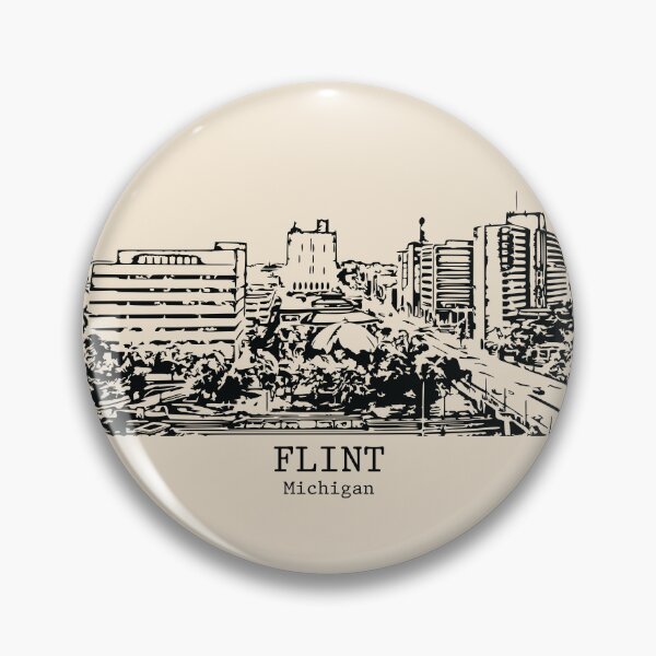 Item preview, Flint - Michigan designed and sold by Lakeric Cityscapes.