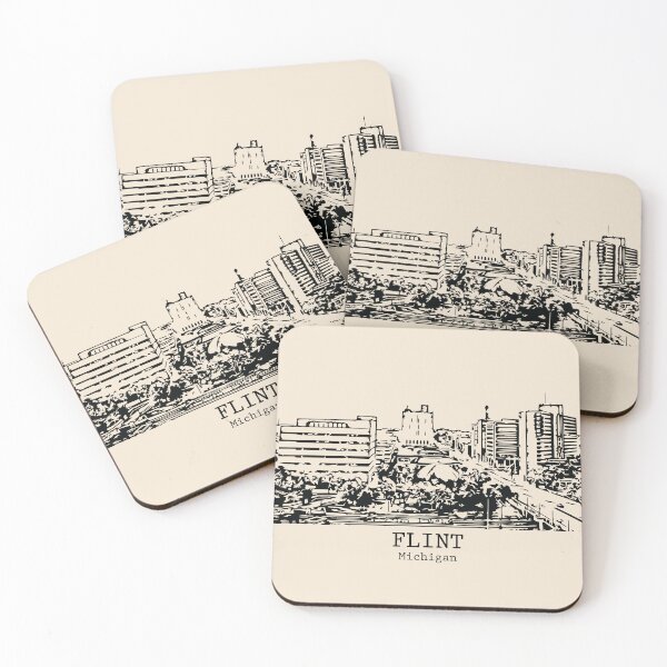 Item preview, Flint - Michigan designed and sold by Lakeric Cityscapes.