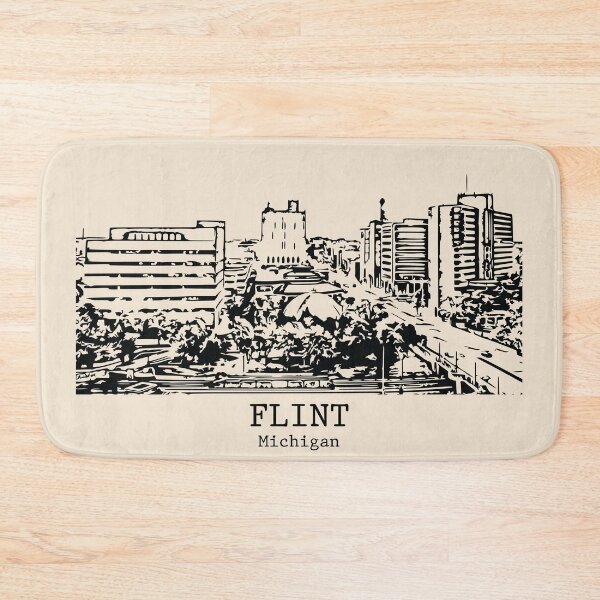 Item preview, Flint - Michigan designed and sold by Lakeric Cityscapes.