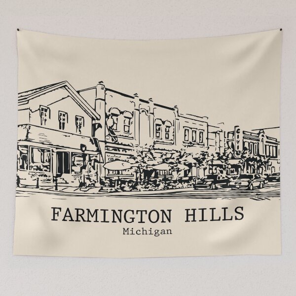 Item preview, Farmington Hills - Michigan designed and sold by Lakeric Cityscapes.