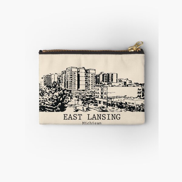 Item preview, East Lansing - Michigan designed and sold by Lakeric Cityscapes.