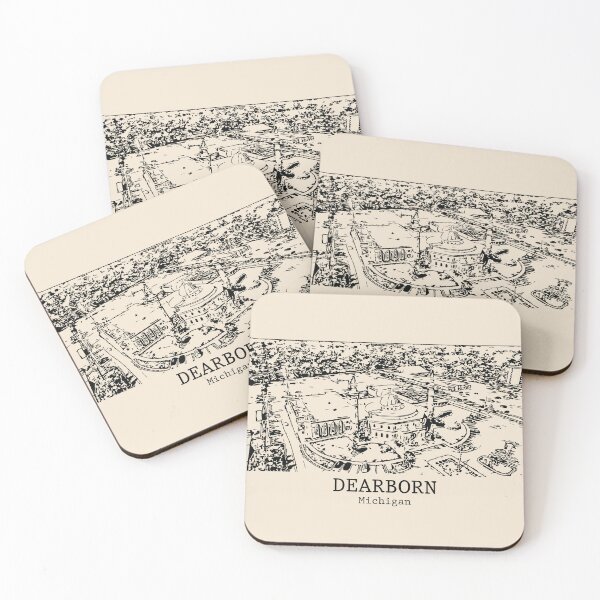 Item preview, Dearborn - Michigan designed and sold by Lakeric Cityscapes.