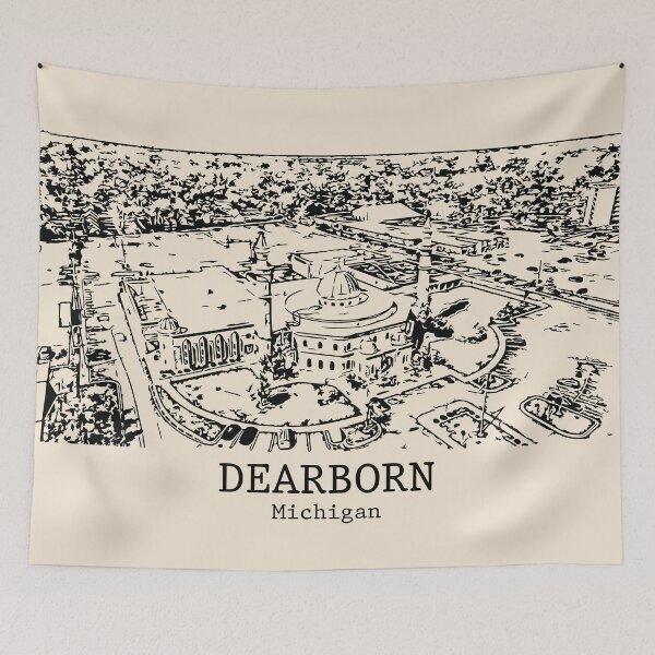 Item preview, Dearborn - Michigan designed and sold by Lakeric Cityscapes.