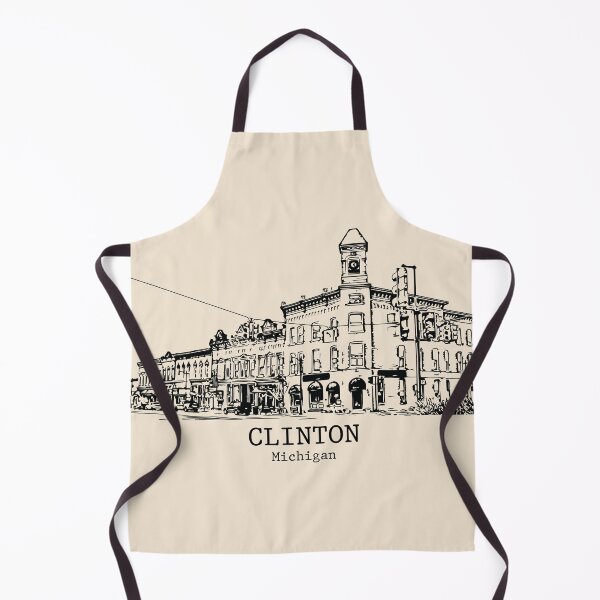 Item preview, Clinton - Michigan designed and sold by Lakeric Cityscapes.