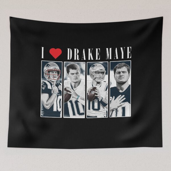 Item preview, I love Drake Maye Football designed and sold by Raydinmob.