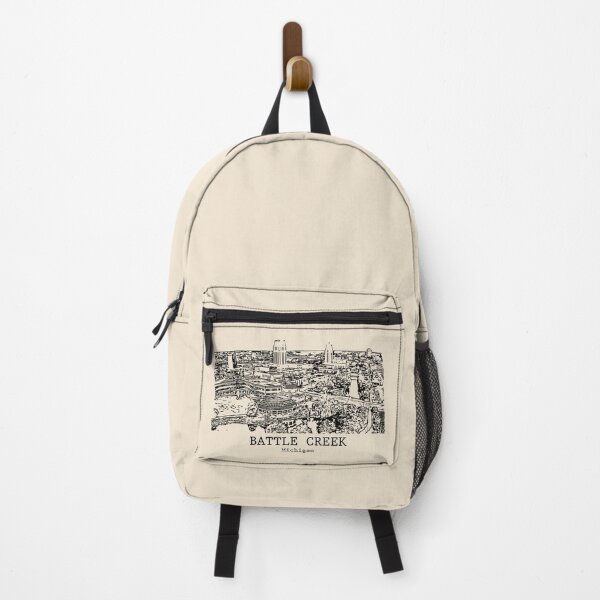 Item preview, Battle Creek - Michigan designed and sold by Lakeric Cityscapes.