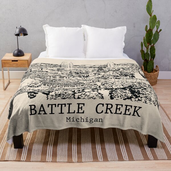 Item preview, Battle Creek - Michigan designed and sold by Lakeric Cityscapes.