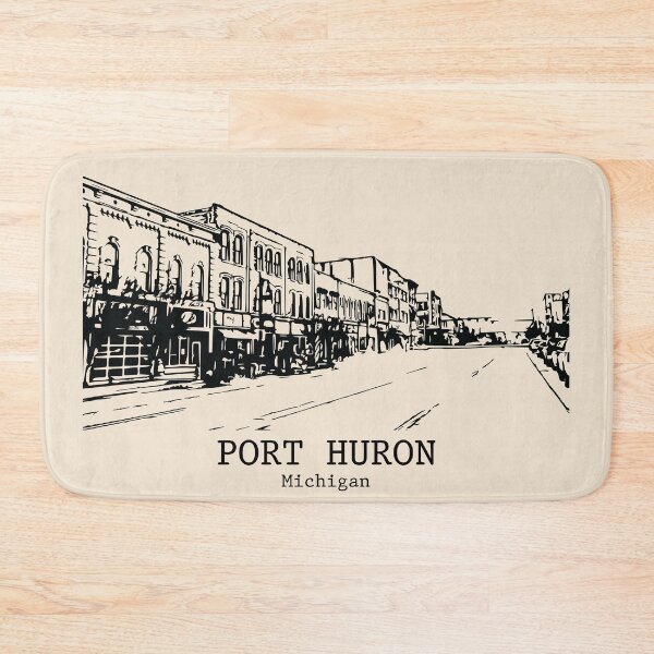 Item preview, Port Huron - Michigan designed and sold by Lakeric Cityscapes.