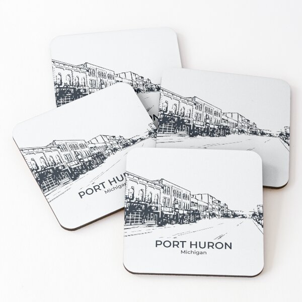 Item preview, Port Huron - Michigan designed and sold by Lakeric Cityscapes.