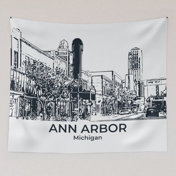 Item preview, Ann Arbor - Michigan designed and sold by Lakeric Cityscapes.