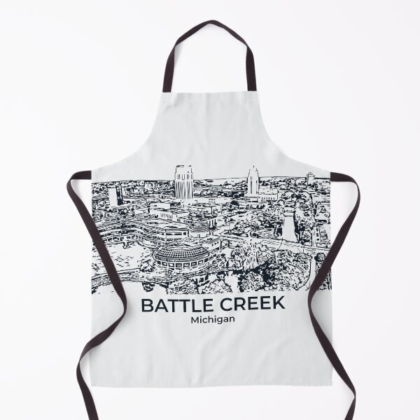 Item preview, Battle Creek - Michigan designed and sold by Lakeric Cityscapes.