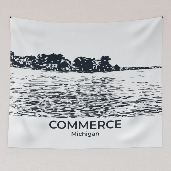 Item preview, Commerce - Michigan designed and sold by Lakeric Cityscapes.