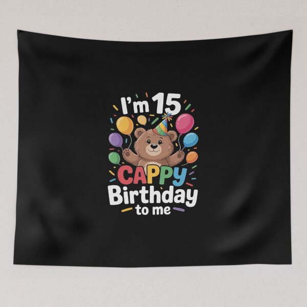 Item preview, 15th Birthday Cool Capybara Lover Cappy Birthday 15 Years2 designed and sold by DigitaldeligArt.