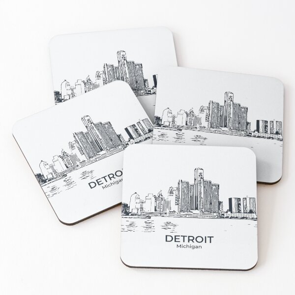 Item preview, Detroit - Michigan designed and sold by Lakeric Cityscapes.