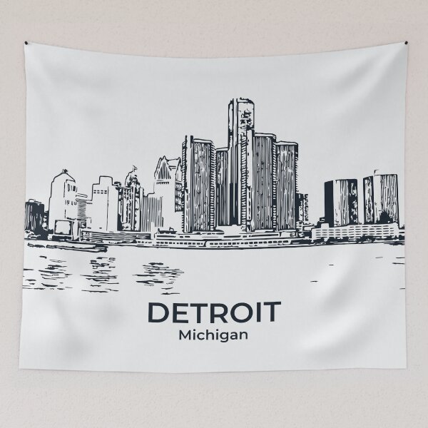 Item preview, Detroit - Michigan designed and sold by Lakeric Cityscapes.