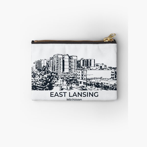 Item preview, East Lansing - Michigan designed and sold by Lakeric Cityscapes.