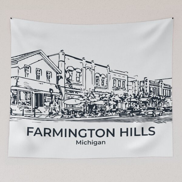 Item preview, Farmington Hills - Michigan designed and sold by Lakeric Cityscapes.