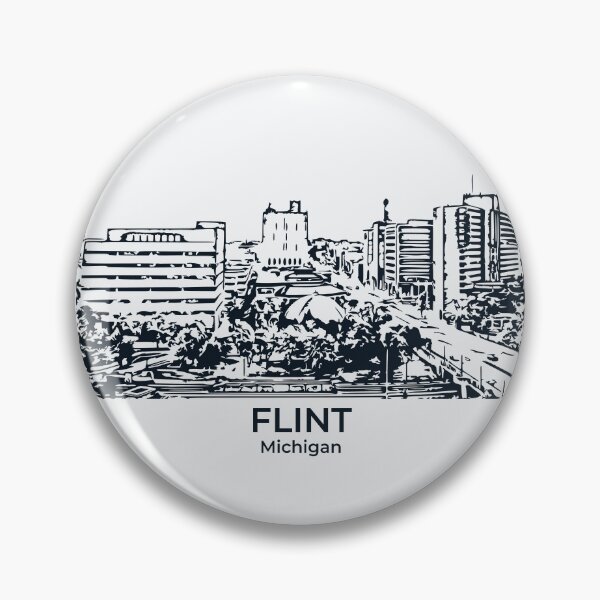 Item preview, Flint - Michigan designed and sold by Lakeric Cityscapes.
