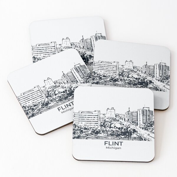 Item preview, Flint - Michigan designed and sold by Lakeric Cityscapes.