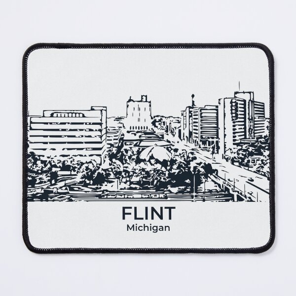 Item preview, Flint - Michigan designed and sold by Lakeric Cityscapes.