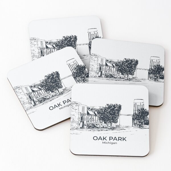 Item preview, Oak Park - Michigan designed and sold by Lakeric Cityscapes.