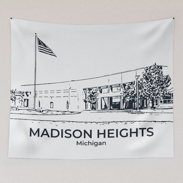 Item preview, Madison Heights - Michigan designed and sold by Lakeric Cityscapes.