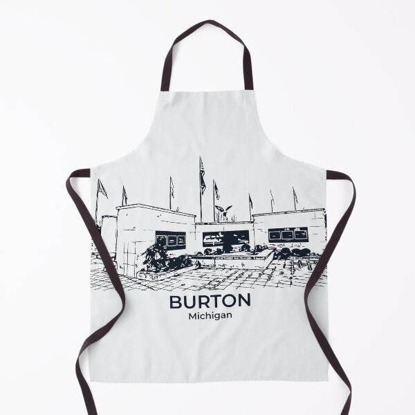 Artikelvorschau, Burton - Michigan entworfen und verkauft von Lakeric Cityscapes.