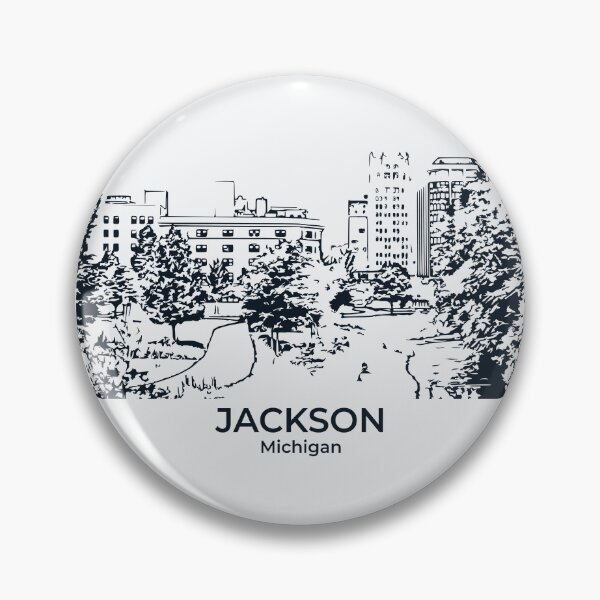 Item preview, Jackson - Michigan designed and sold by Lakeric Cityscapes.